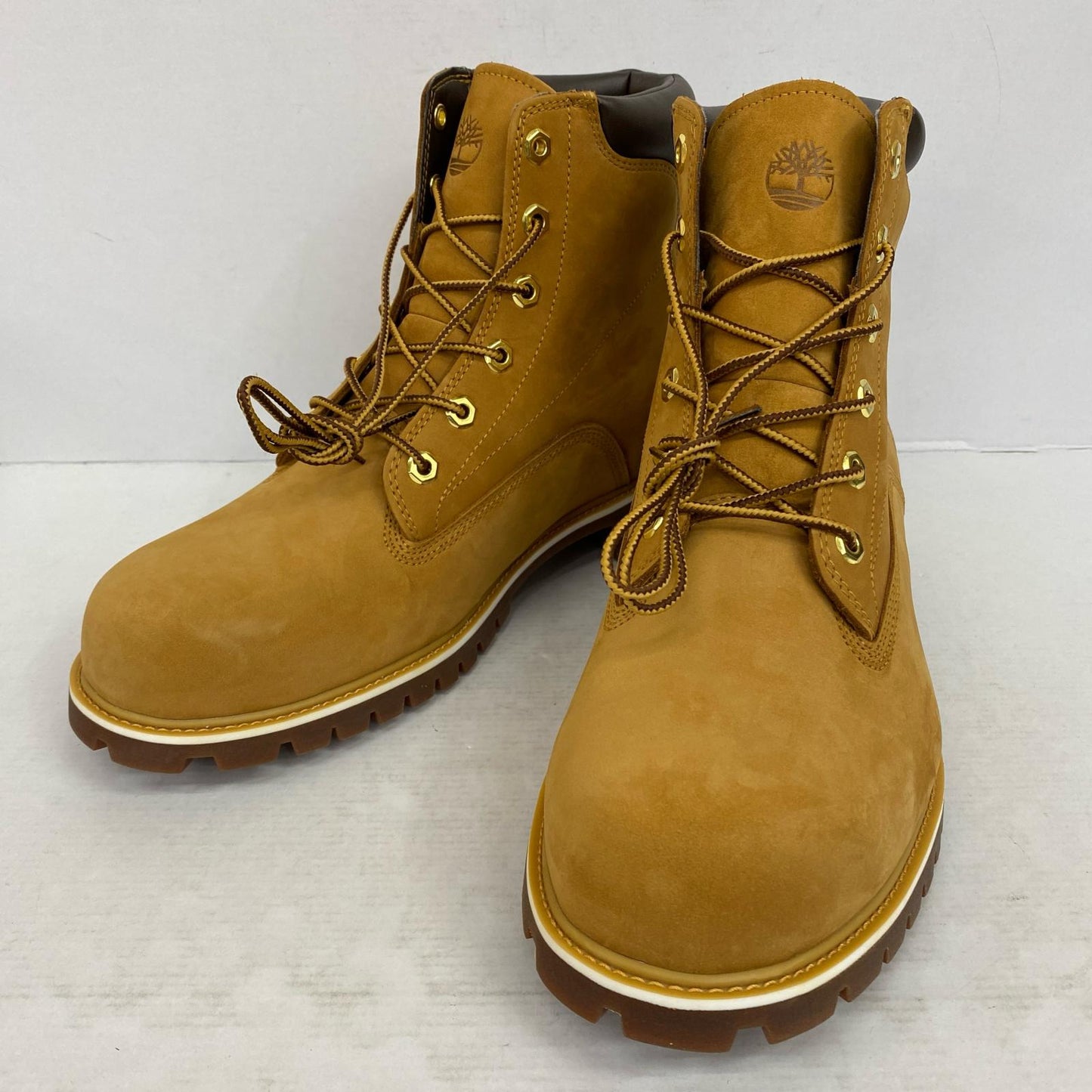 【中古】Timberland | ティンバーランド 6インチ レースアップ ブーツ ベージュ 28.5cm【加古川店】