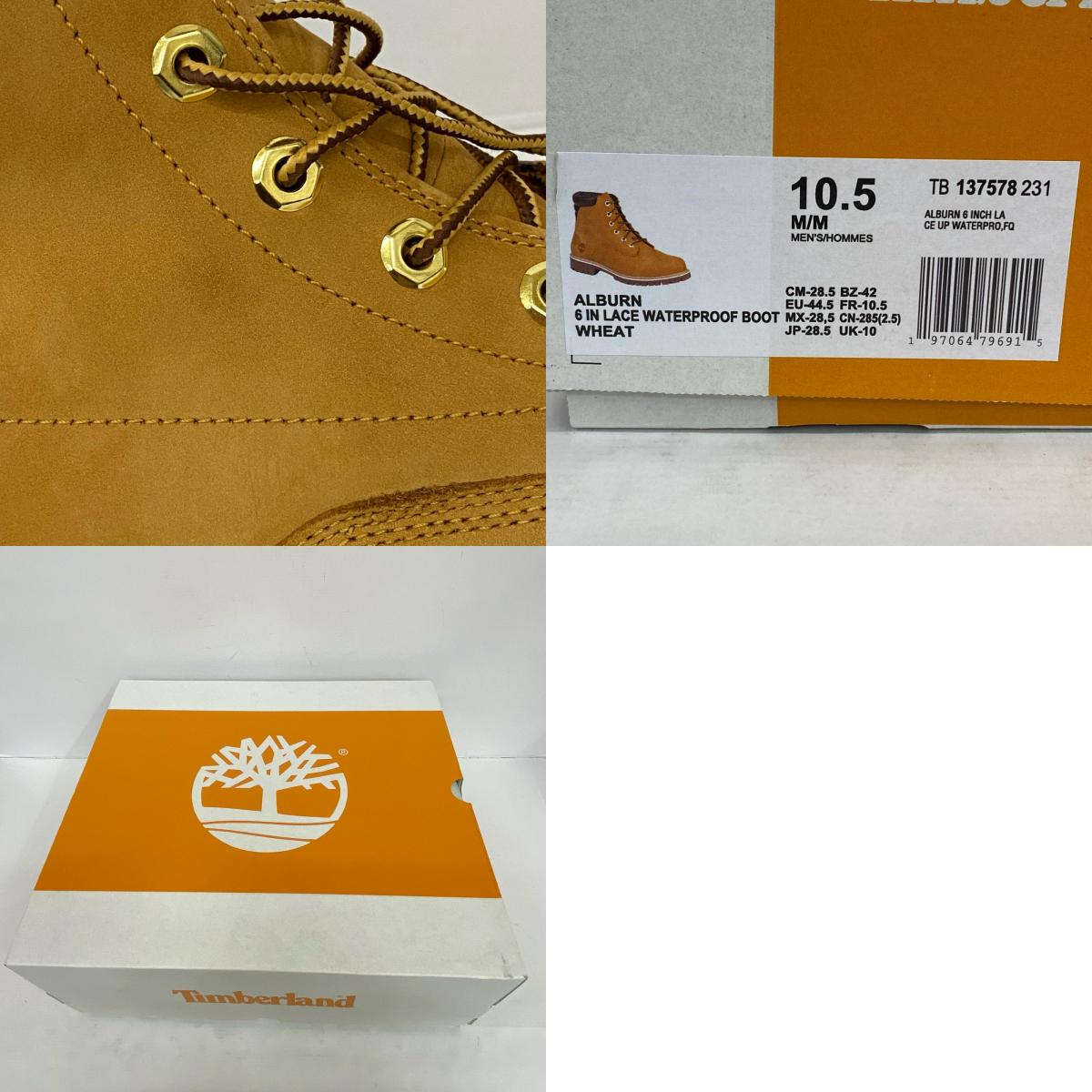 【中古】Timberland | ティンバーランド 6インチ レースアップ ブーツ ベージュ 28.5cm【加古川店】