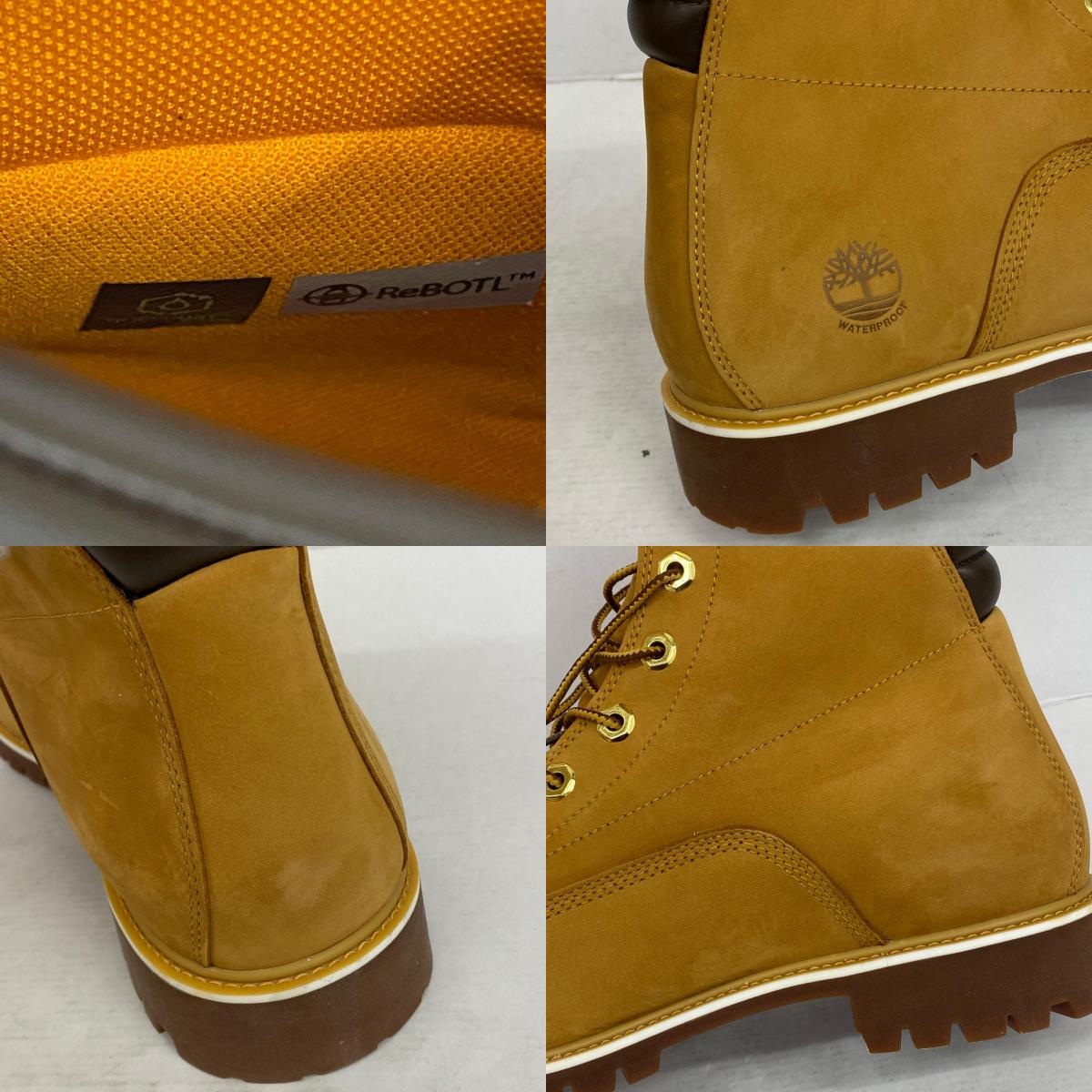 【中古】Timberland | ティンバーランド 6インチ レースアップ ブーツ ベージュ 28.5cm【加古川店】