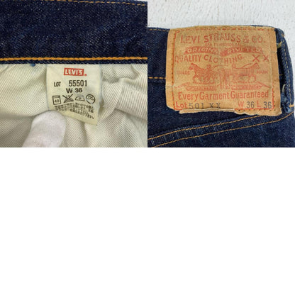 【中古】Levi's | リーバイス lot:501xx 55model　日本製 年式:00's デニムパンツ インディゴ サイズ：36【加古川店】