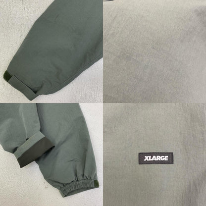 【中古】X-LARGE | エクストララージ RAGLAN HOODED JACKET ナイロンジャケット 101253021004 カーキ サイズ：XL【加古川店】