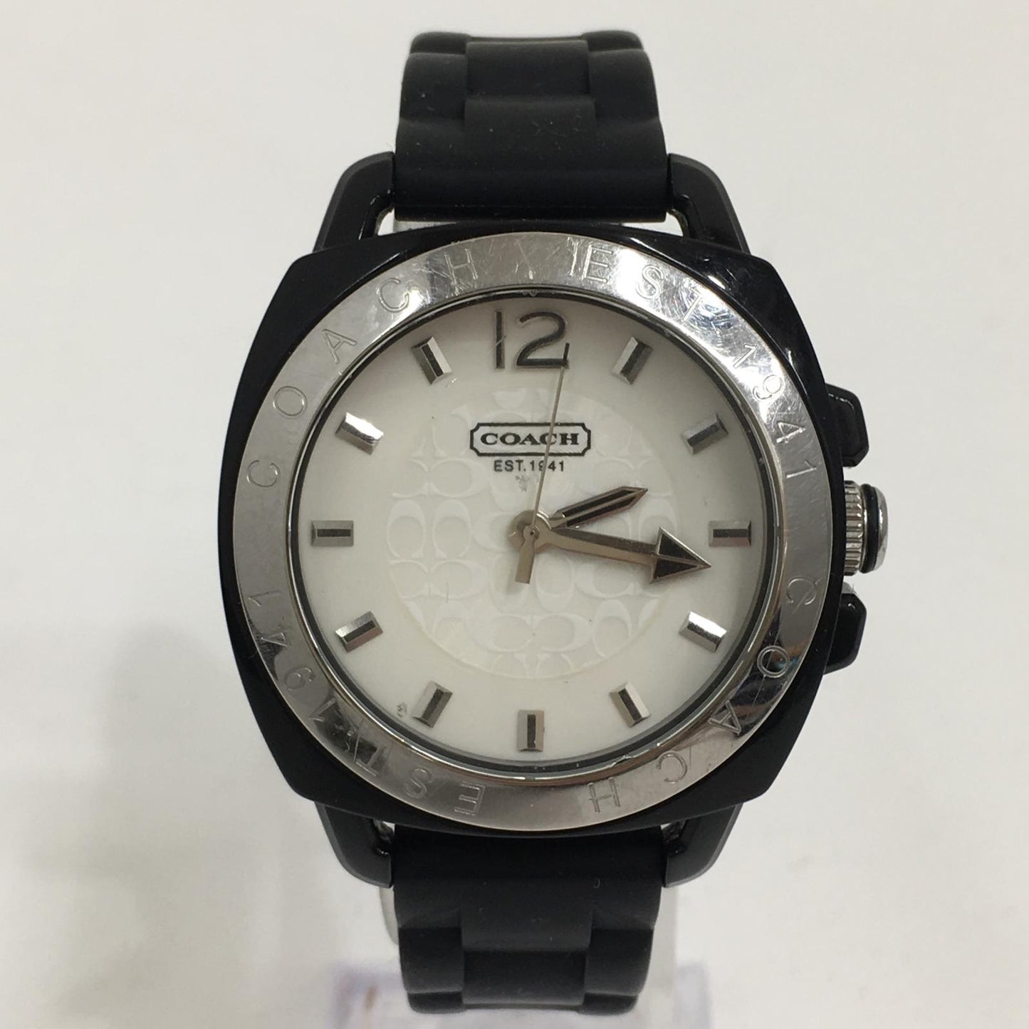 【中古】COACH | コーチ 腕時計 09.7.29.0502 ブラック【加古川店】