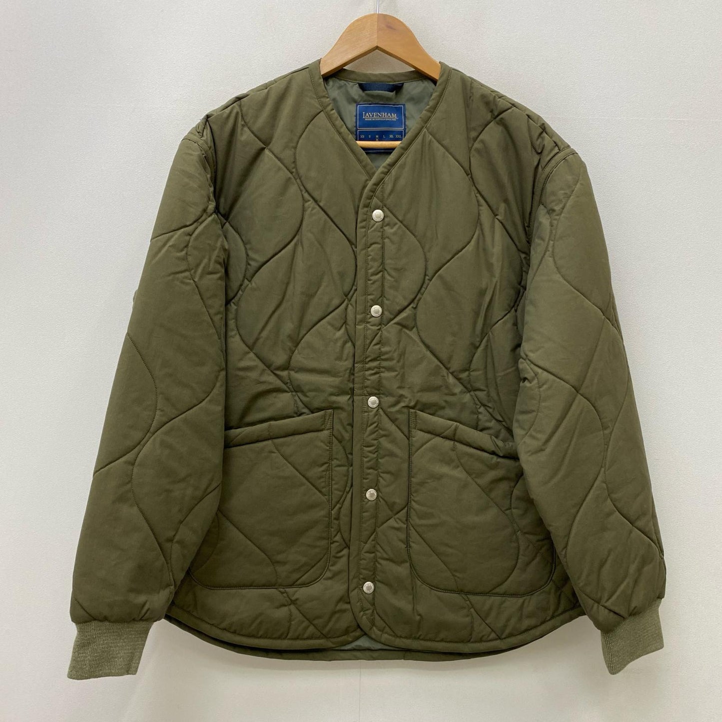 【中古】LAVENHAM | ラベンハム HORSE RUG QUILT LINER JACKET その他アウター LV6024 カーキ サイズ：38【加古川店】
