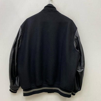 【中古】Graphpaper | グラフペーパー SCALE OFF MELTON STADIUM JACKET スタジャン GM223-30195B ブラック サイズ：2【加古川店】
