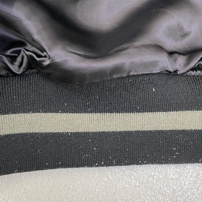 【中古】Graphpaper | グラフペーパー SCALE OFF MELTON STADIUM JACKET スタジャン GM223-30195B ブラック サイズ：2【加古川店】