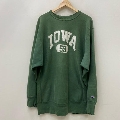 【中古】Champion | チャンピオン IOWA 59 USA製 スウェット グリーン サイズ：XXL【加古川店】