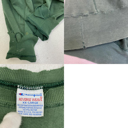 【中古】Champion | チャンピオン IOWA 59 USA製 スウェット グリーン サイズ：XXL【加古川店】