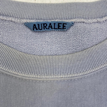 【中古】AURALEE | オーラリー SUPER MILLED SWEAT 日本製 スウェット A20AP025M ブルー サイズ：5【加古川店】