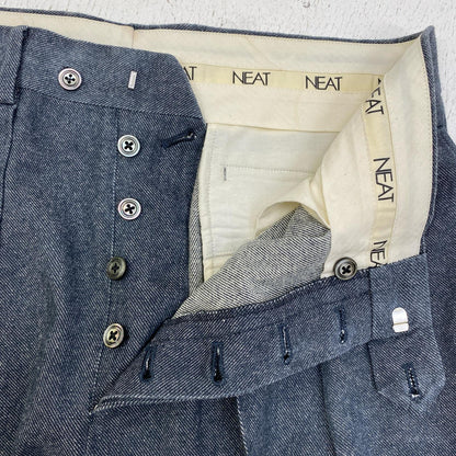 【中古】NEAT | ニート ツータックスラックス その他ボトムス グレー サイズ：50【加古川店】