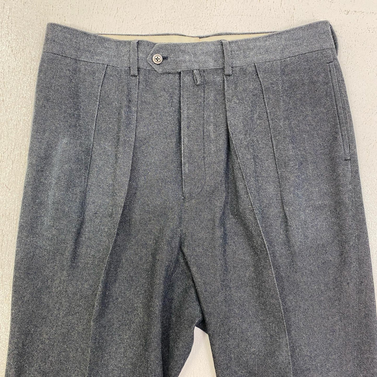 【中古】NEAT | ニート ツータックスラックス その他ボトムス グレー サイズ：50【加古川店】