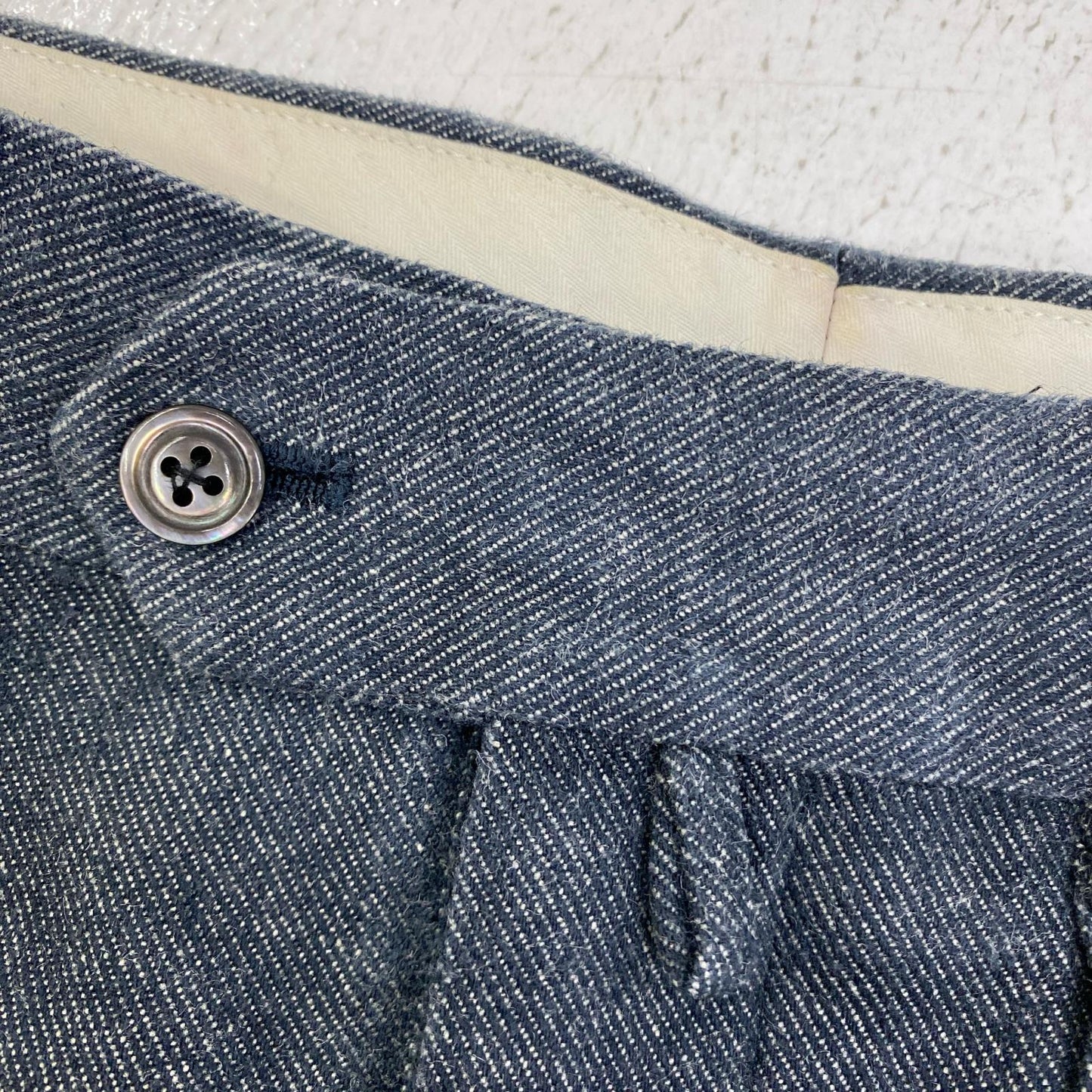 【中古】NEAT | ニート ツータックスラックス その他ボトムス グレー サイズ：50【加古川店】