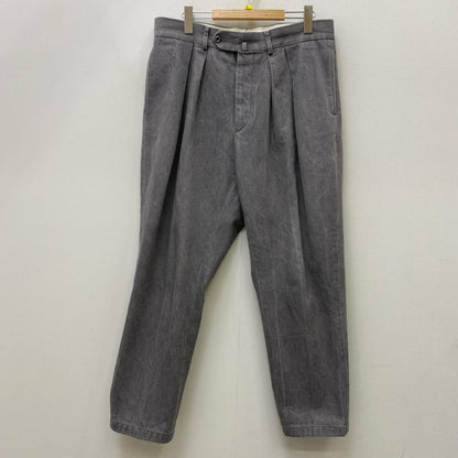 【中古】NEAT | ニート ツータックデニムスラックス その他ボトムス グレー サイズ：50【加古川店】