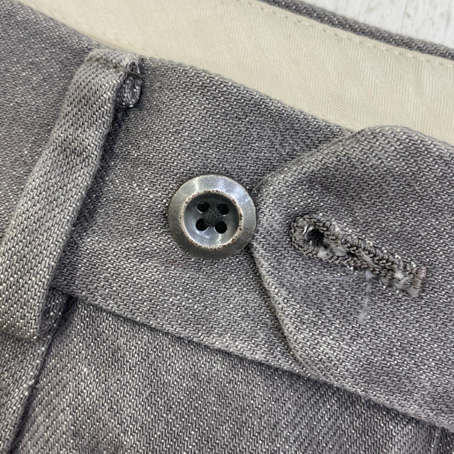 【中古】NEAT | ニート ツータックデニムスラックス その他ボトムス グレー サイズ：50【加古川店】