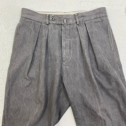 【中古】NEAT | ニート ツータックデニムスラックス その他ボトムス グレー サイズ：50【加古川店】