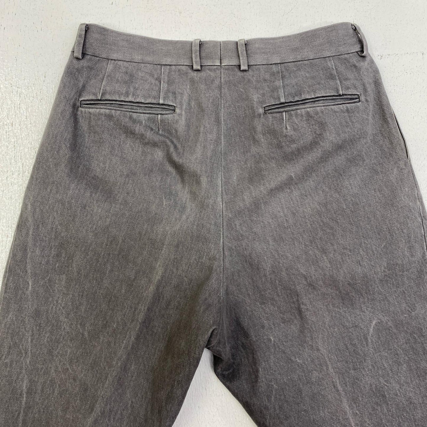 【中古】NEAT | ニート ツータックデニムスラックス その他ボトムス グレー サイズ：50【加古川店】