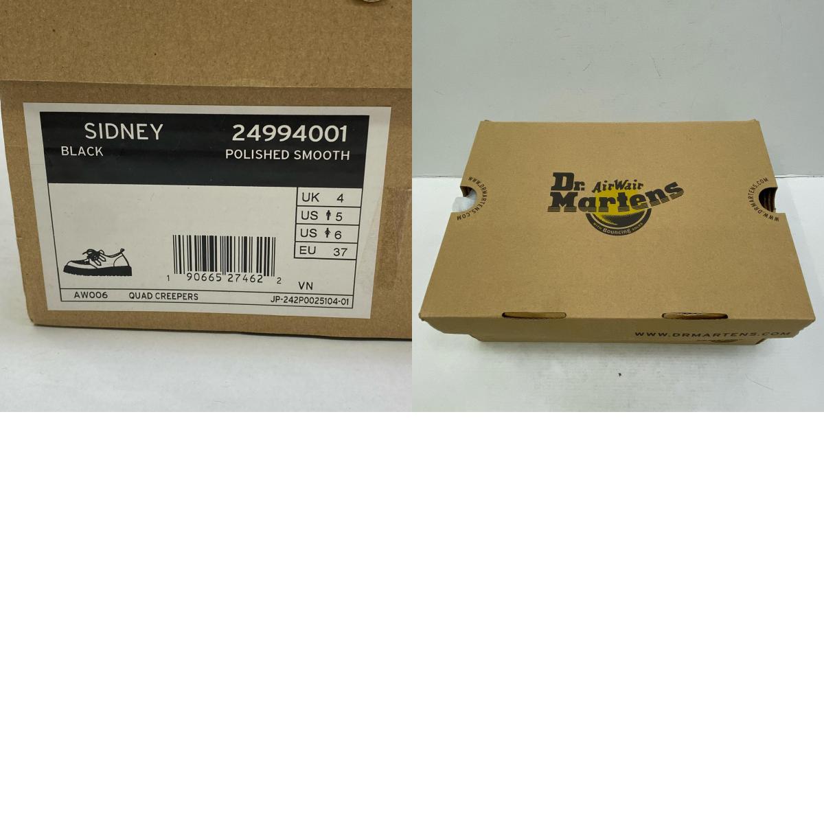 【中古】Dr.Martens | ドクターマーチン SIDNEY スニーカー 24994001 ブラック 23cm【加古川店】
