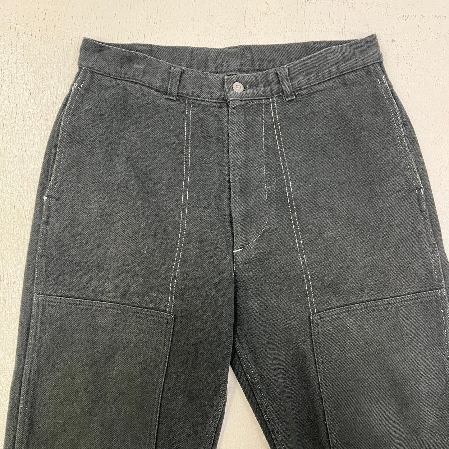 【中古】 ダブルニー デニムパンツ ブラック サイズ：M【加古川店】