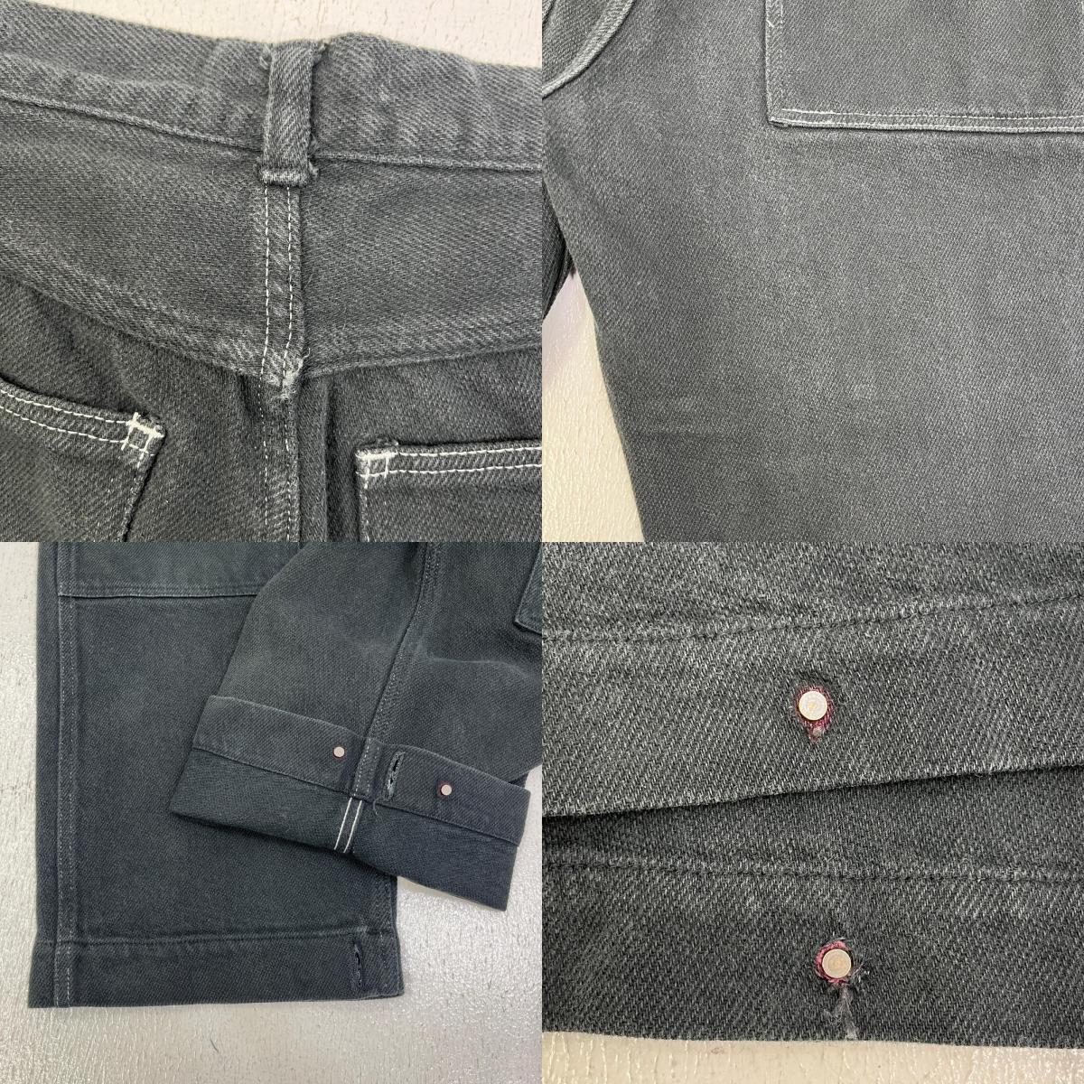 【中古】 ダブルニー デニムパンツ ブラック サイズ：M【加古川店】