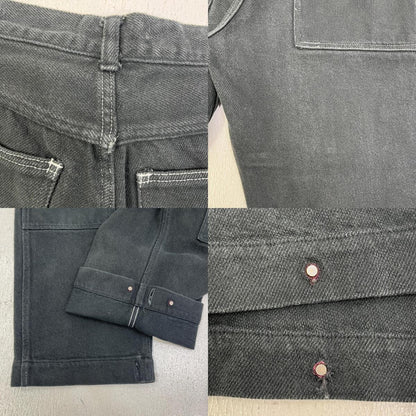 【中古】 ダブルニー デニムパンツ ブラック サイズ：M【加古川店】