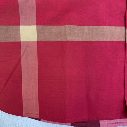 【中古】BURBERRY London England | バーバリーロンドンイングランド Parade Red Check 長袖シャツ 8019879 サイズ：L【加古川店】