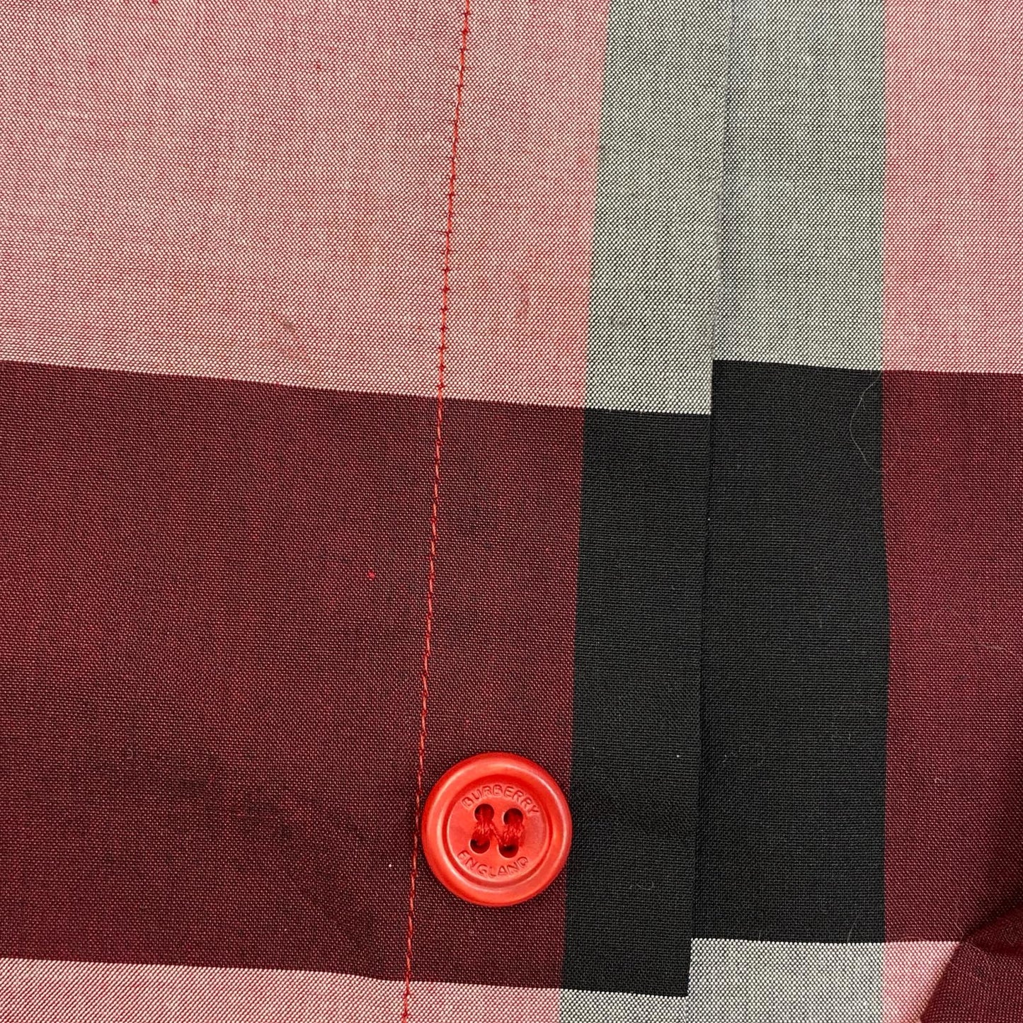 【中古】BURBERRY London England | バーバリーロンドンイングランド Parade Red Check 長袖シャツ 8019879 サイズ：L【加古川店】