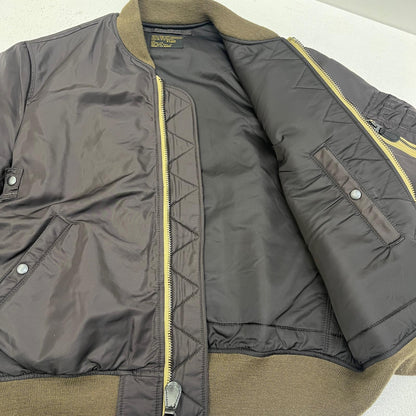 【中古】AVIREX | アヴィレックス MA-1 MODIFIED COLOR:VINTAGE LINE ミリタリージャケット 783-5952023 ブラック サイズ：XL【加古川店】
