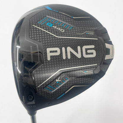 【中古】【ゴルフ用品】 PING | ピン シャフト長(in):約約inch G440 K 2026 1W 10.5 レフティ FLEX S ヘッドカバー付【加古川店】