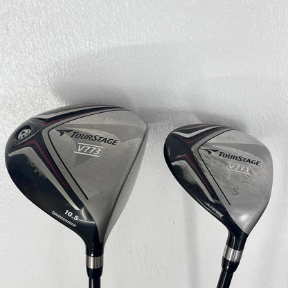 【中古】【ゴルフ用品】 BRIDGESTONE | ブリヂストン TOURSTAGE V773(2018) 8本ｾｯﾄ 1W.5W.6~9.P.Pt(PING) 【加古川店】