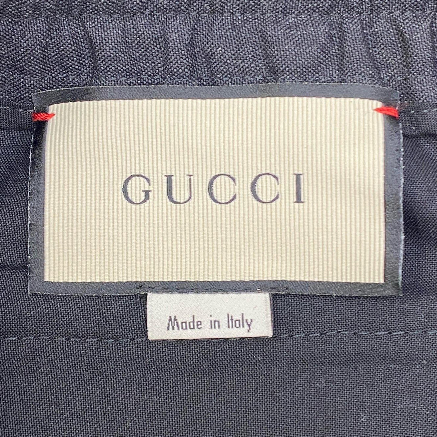 【中古】GUCCI | グッチ 国内正規品 パンツ 472975 ブラック サイズ：46【加古川店】