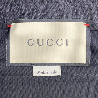 【中古】GUCCI | グッチ 国内正規品 パンツ 472975 ブラック サイズ：46【加古川店】