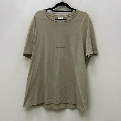 【中古】SAINT LAURENT | サンローラン 国内正規品 半袖Ｔシャツ 648102 ベージュ サイズ：M【加古川店】
