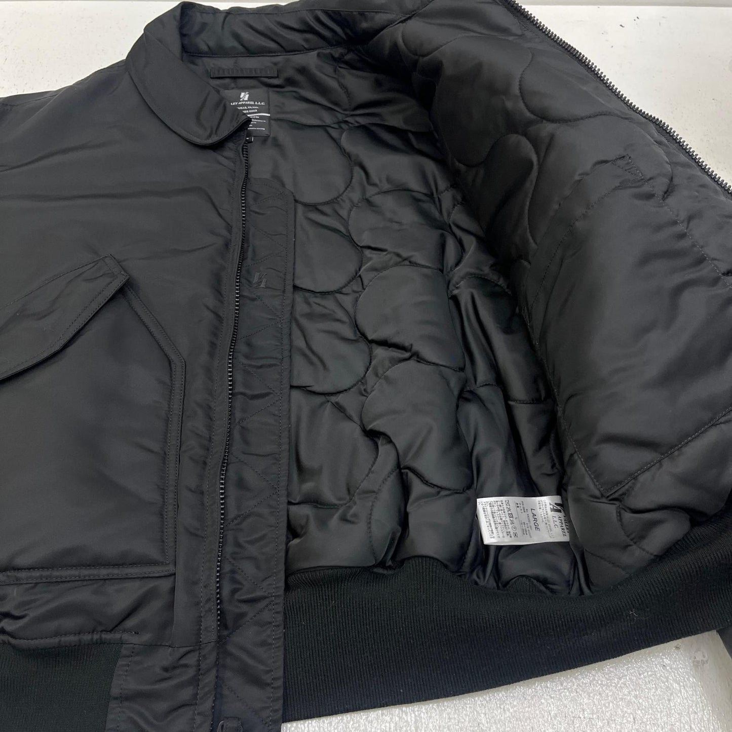 【中古】 CWU-45/P ミリタリージャケット VA2001-001 ブラック サイズ：L【加古川店】