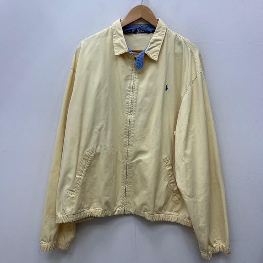 【中古】POLO RALPH LAUREN | ポロ・ラルフローレン USA製三角タグ スイングトップ イエロー サイズ：XL【加古川店】