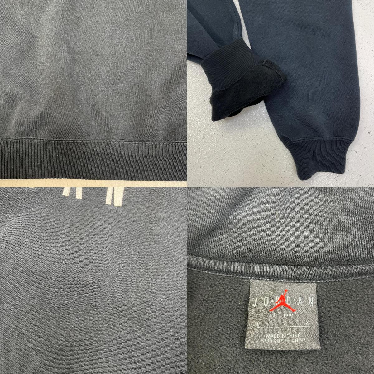 【中古】JORDAN | ジョーダン Jordan Flight Graphic Fleece スウェット IF1816-010 ブラック サイズ：L【加古川店】