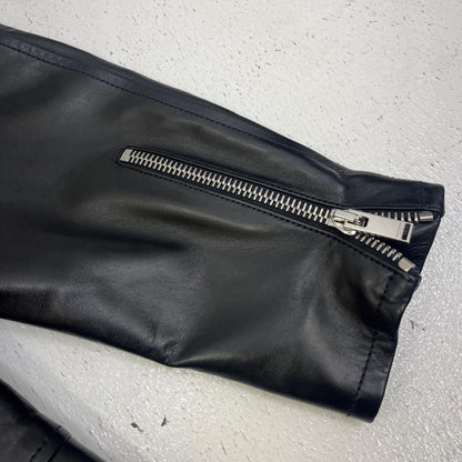 【中古】SAINT LAURENT | サンローラン ｸﾗｼｯｸﾓｰﾀｰｻｲｸﾙｼﾞｬｹｯﾄ 国内正規品 ライダースジャケット 484284 Y5YA2 ブラック サイズ：50【加古川店】