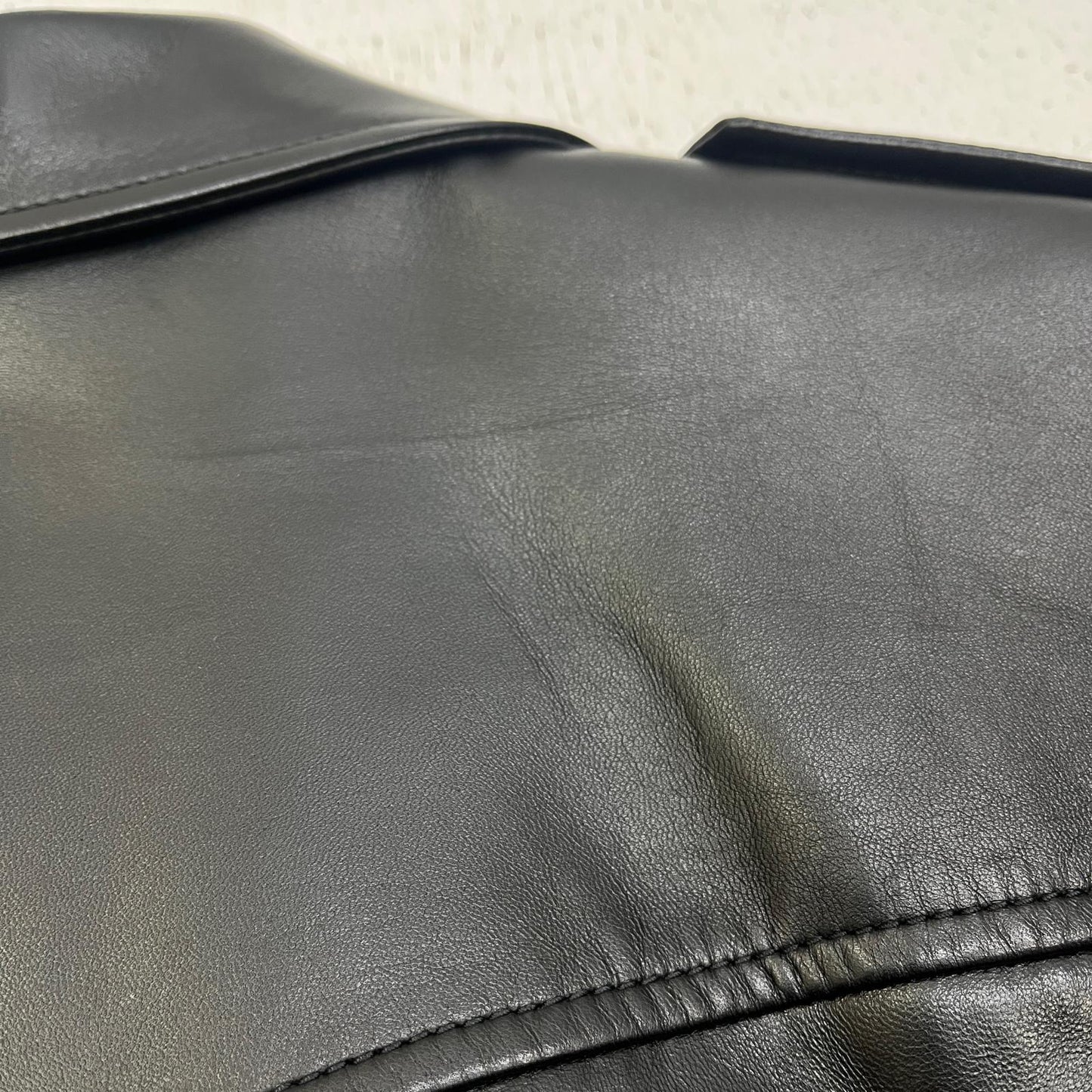 【中古】SAINT LAURENT | サンローラン ｸﾗｼｯｸﾓｰﾀｰｻｲｸﾙｼﾞｬｹｯﾄ 国内正規品 ライダースジャケット 484284 Y5YA2 ブラック サイズ：50【加古川店】