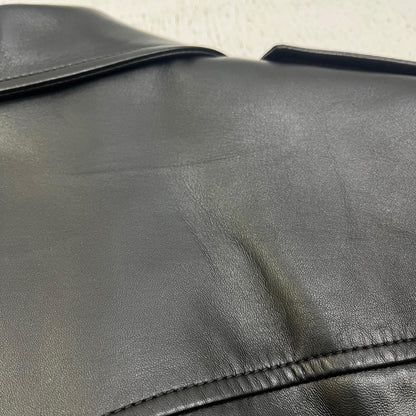 【中古】SAINT LAURENT | サンローラン ｸﾗｼｯｸﾓｰﾀｰｻｲｸﾙｼﾞｬｹｯﾄ 国内正規品 ライダースジャケット 484284 Y5YA2 ブラック サイズ：50【加古川店】