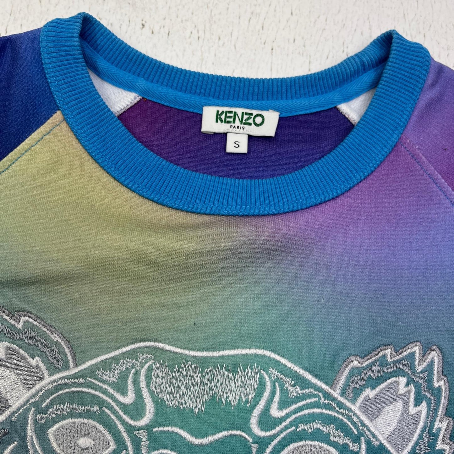 【中古】KENZO | ケンゾー タイガー刺繍 スウェット スウェット F765SW1144XM マルチカラー サイズ：S【加古川店】