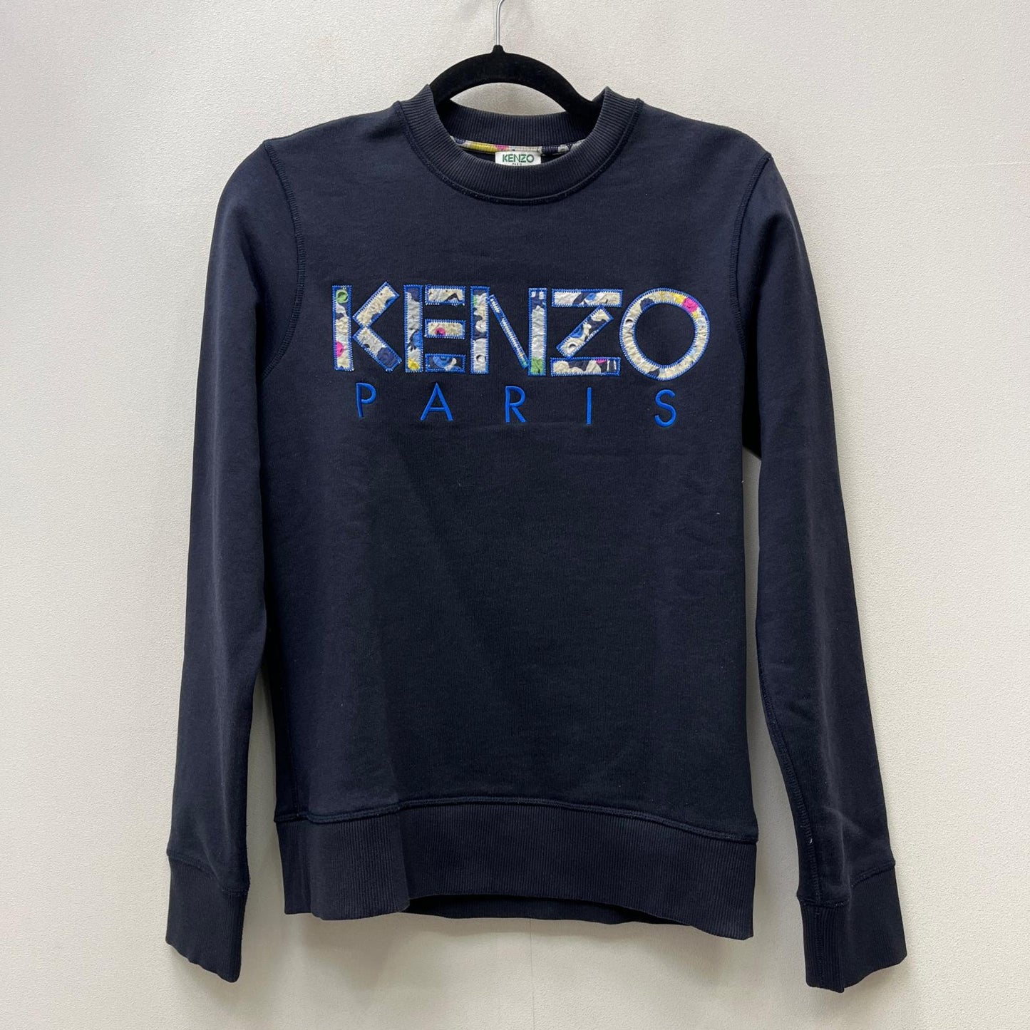 【中古】KENZO | ケンゾー KENZO ﾛｺﾞｽｳｪｯﾄ スウェット F655SW0004MB ダークネイビー サイズ：S【加古川店】