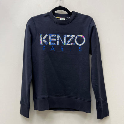 【中古】KENZO | ケンゾー KENZO ﾛｺﾞｽｳｪｯﾄ スウェット F655SW0004MB ダークネイビー サイズ：S【加古川店】