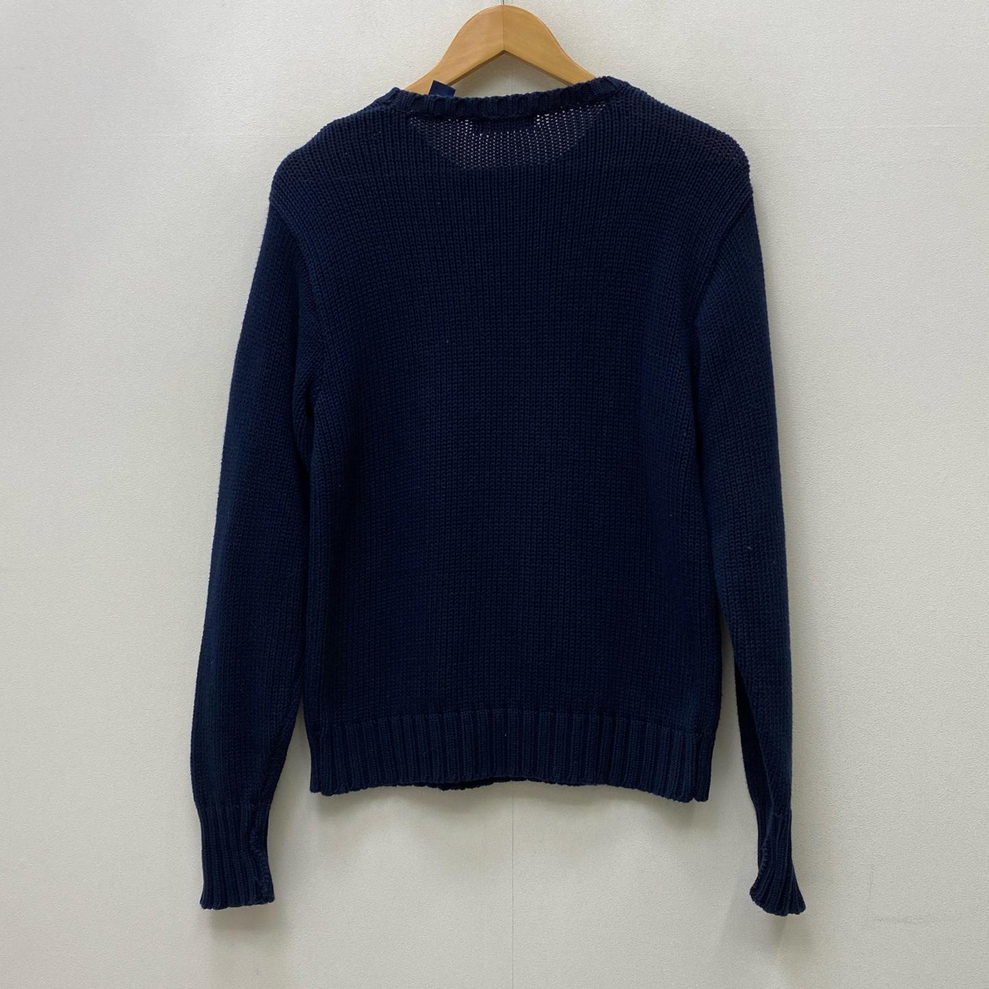 【中古】POLO RALPH LAUREN | ポロ・ラルフローレン 星条旗ニット ニット ネイビー サイズ：L【加古川店】