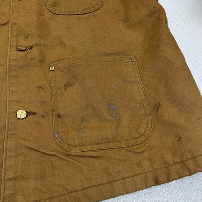 【中古】Carhartt | カーハート DUCK CHORE COAT カバーオール C01 BRN ブラウン サイズ：44【加古川店】
