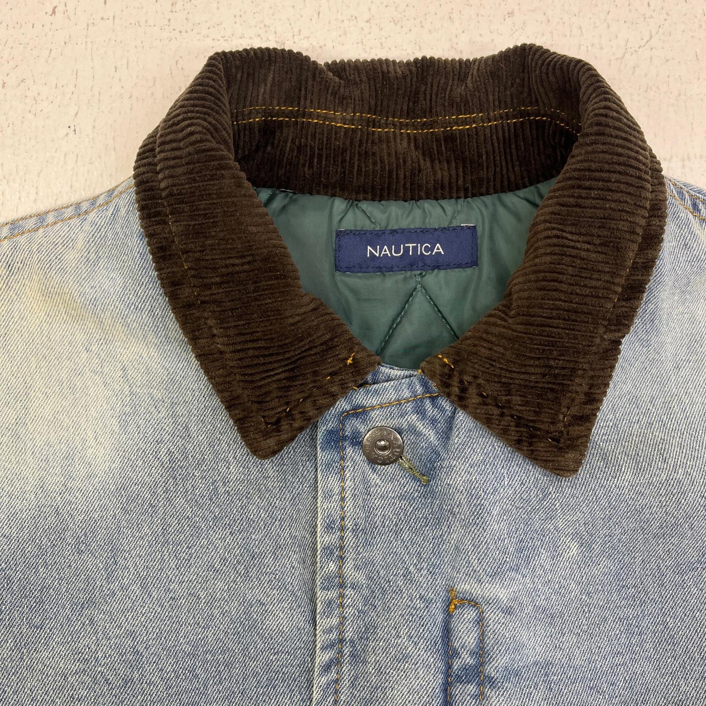 【中古】NAUTICA | ノーティカ DENIM BLOUSON デニム 233-1422 インディゴ サイズ：XL【加古川店】