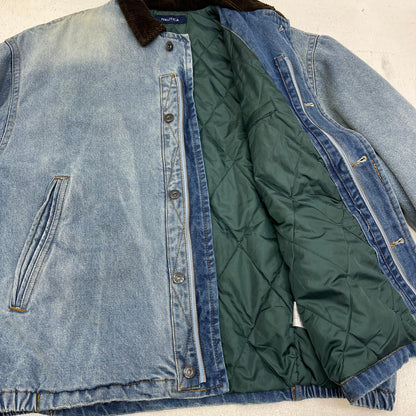 【中古】NAUTICA | ノーティカ DENIM BLOUSON デニム 233-1422 インディゴ サイズ：XL【加古川店】