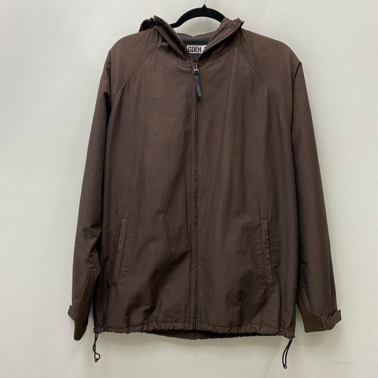 【中古】GOODENOUGH | グッドイナフ zip up nylon parka パーカー ブラウン サイズ：M【加古川店】