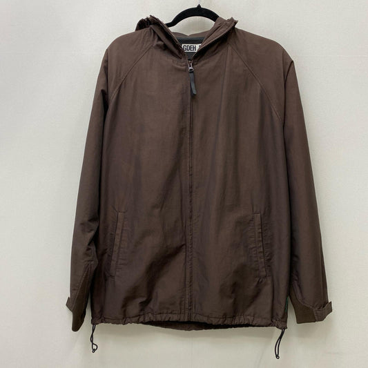 【中古】GOODENOUGH | グッドイナフ zip up nylon parka パーカー ブラウン サイズ：M【加古川店】
