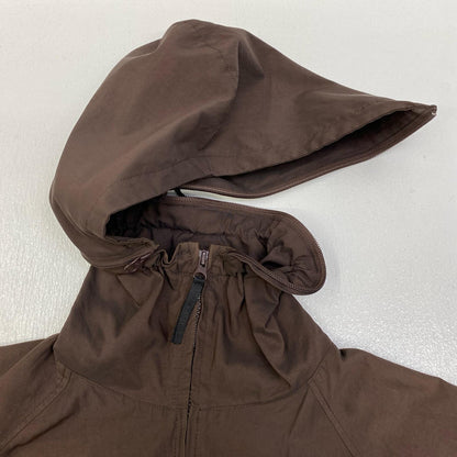 【中古】GOODENOUGH | グッドイナフ zip up nylon parka パーカー ブラウン サイズ：M【加古川店】
