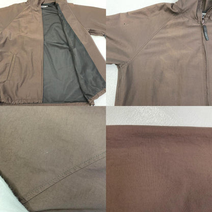 【中古】GOODENOUGH | グッドイナフ zip up nylon parka パーカー ブラウン サイズ：M【加古川店】