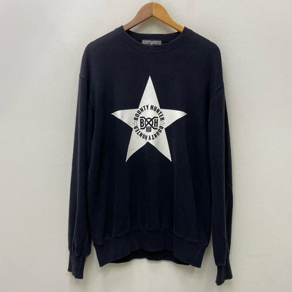 【中古】BOUNTY HUNTER | バウンティーハンター STAR LOGO CREW NECK SWEAT 初期 スウェット ブラック【加古川店】