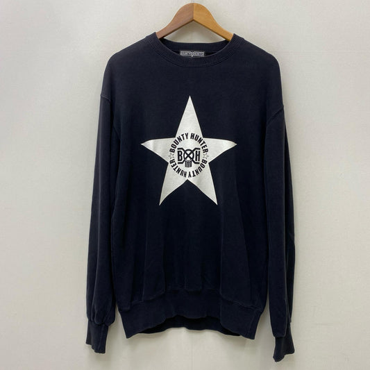 【中古】BOUNTY HUNTER | バウンティーハンター STAR LOGO CREW NECK SWEAT 初期 スウェット ブラック【加古川店】